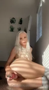 Do you love it when i fuck my pussy with my huge toy
