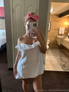 New topless set tonight watch me drop this towel infront of the mirror