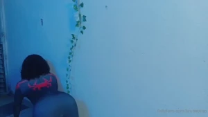 All extra pics videos no makeup videos of my miles morales cosplay 12