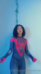 All extra pics videos no makeup videos of my miles morales cosplay 12 part 1