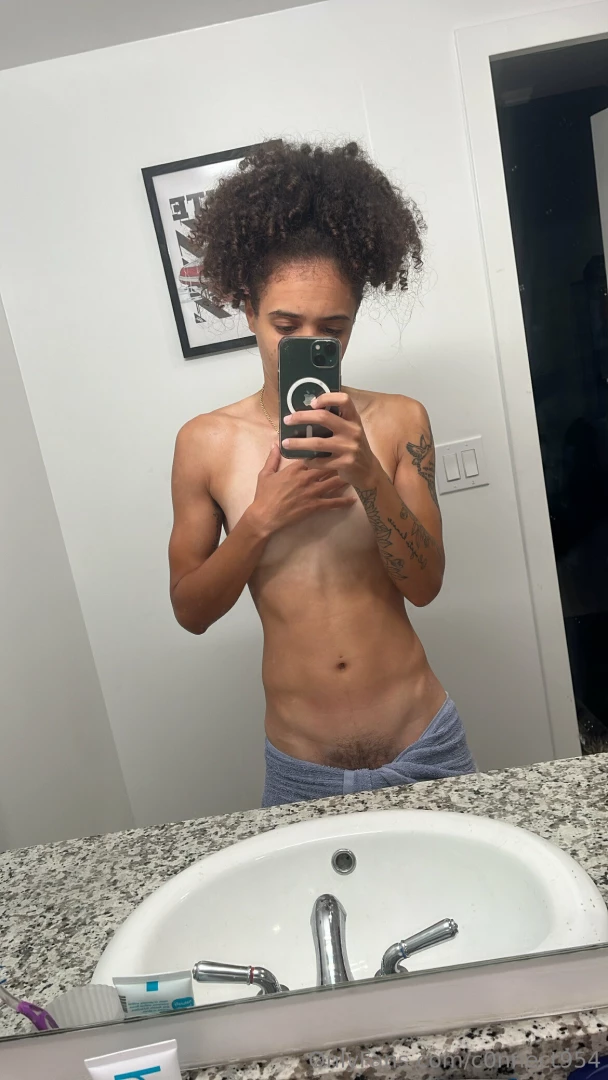I just took the best shower 