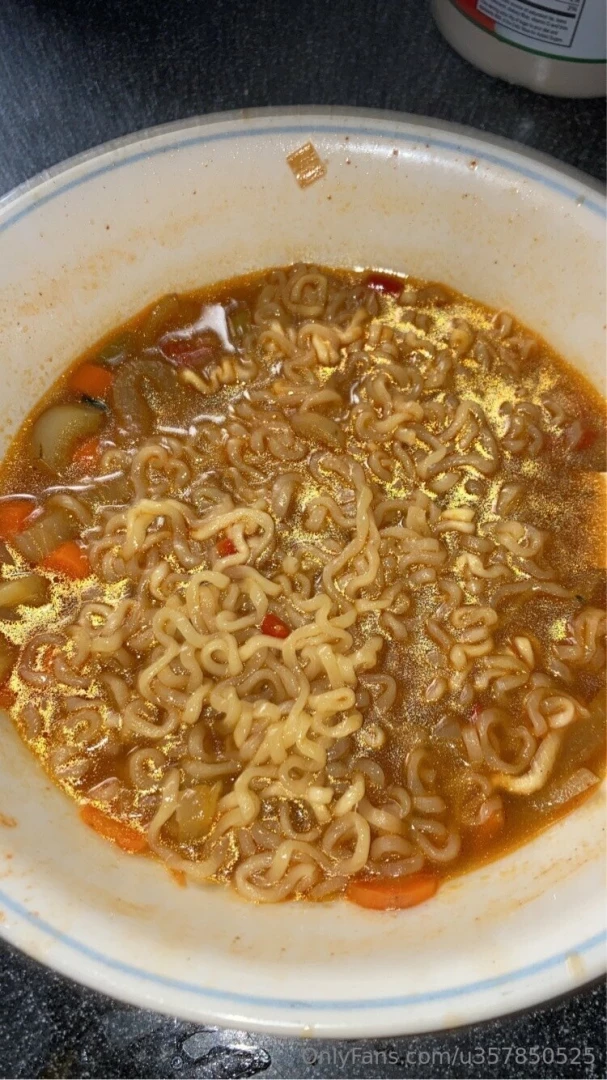 Super spicy ramen with habanero peppers thai chili peppers hungarian 