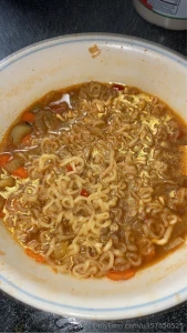 Super spicy ramen with habanero peppers thai chili peppers hungarian