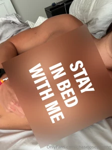 I m in bed kinda late today wanna have some morning fun i won t tell