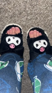 Got the cutest slippers who wants to suck on them