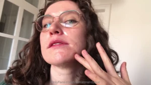 Getting my second facial of the day after wearing the first facial all