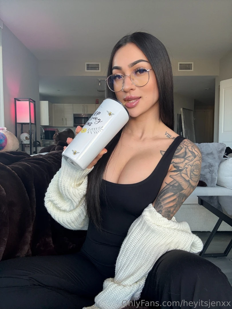 Drinking my water and minding my business 