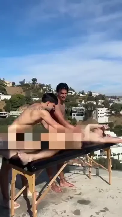 It happened brad and samir stroked my for the first time guess what 