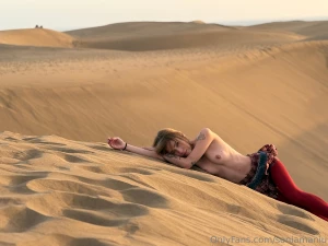 Desert rose would you enjoy me on the sand