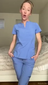 Nurse mel is here to extract a semen sample from you make sure you