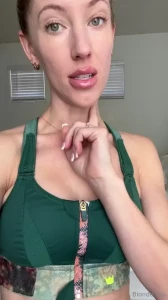 The trainer with a bbc came home with me to eat up my sweaty wet pussy