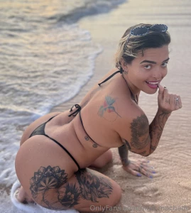 Slowly making my way to the waves looking for trouble