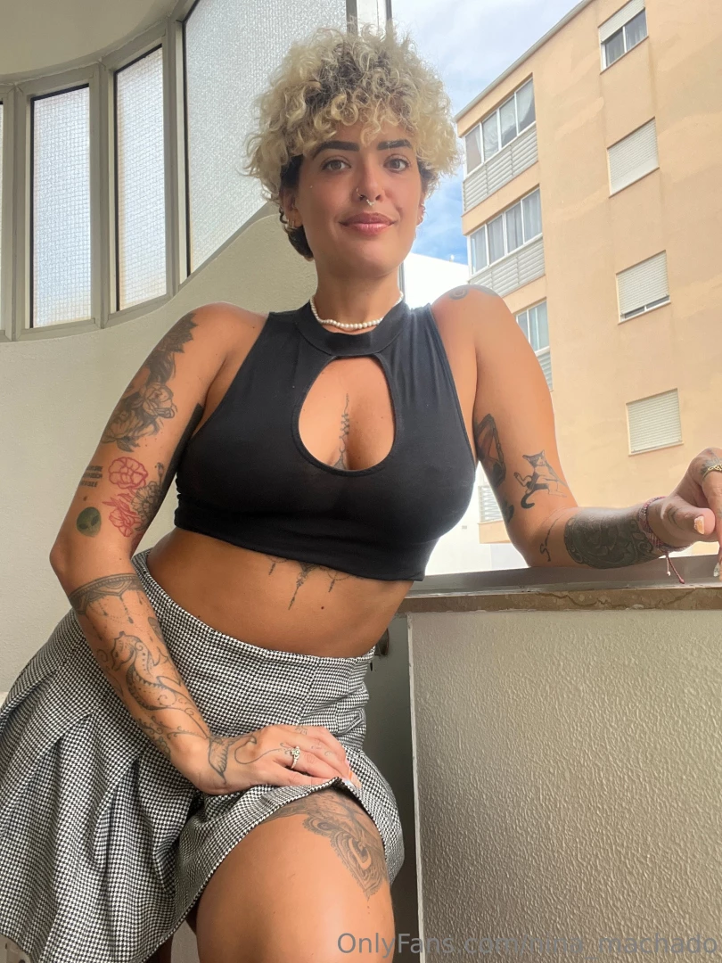 Balcony bliss the perfect spot to daydream and tease a little 