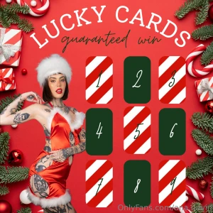 Let s play some good luck cards how it works each hidden card holds a