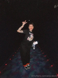 Cinema fun and a little madness - this is what a perfect evening looks