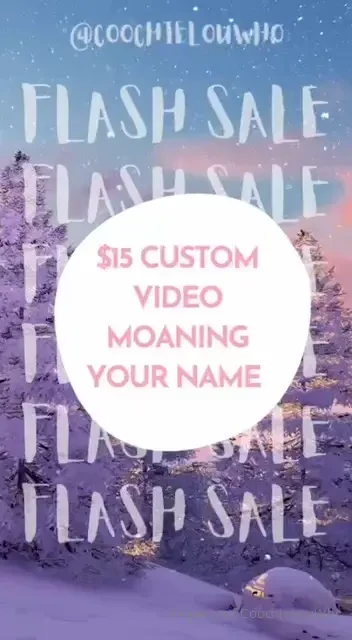 Custom video moaning your name 