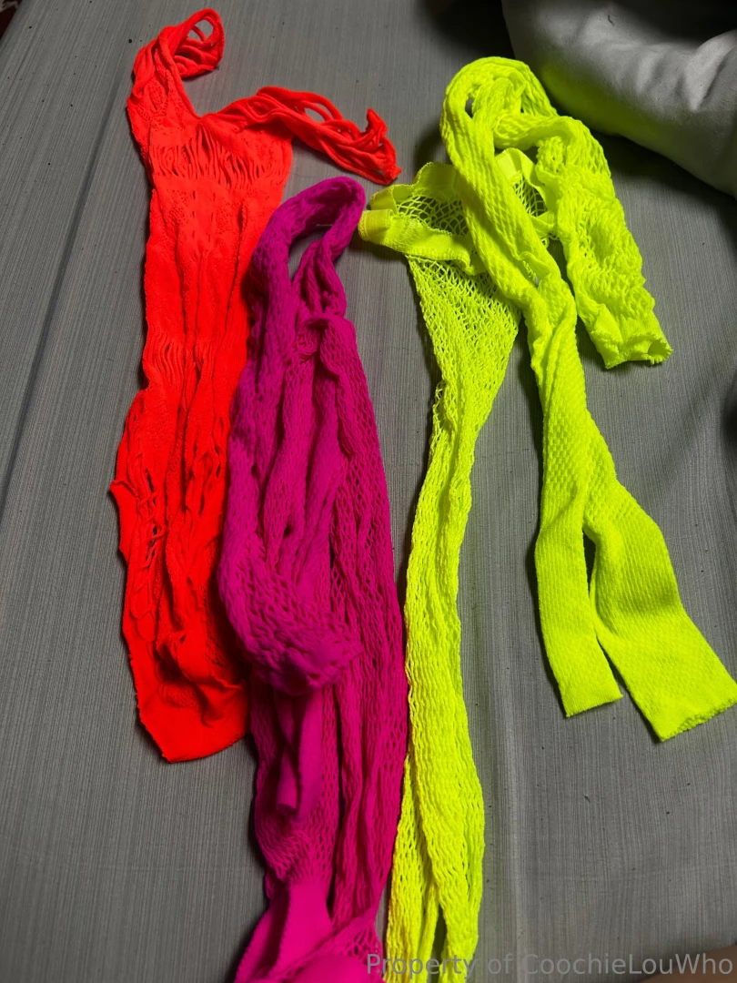 New fishnet body suits which one is your favorite 