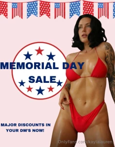 Doing hugeee memorial day sales in your dm s all day buckle up because