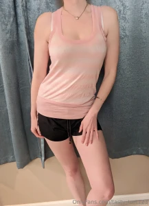 Just a quick trip to the gym no one will notice the shirts a little