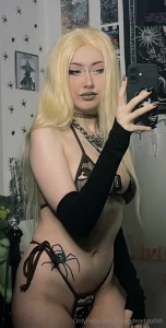 Dark divine and utterly untouchable your goth goddess awaits