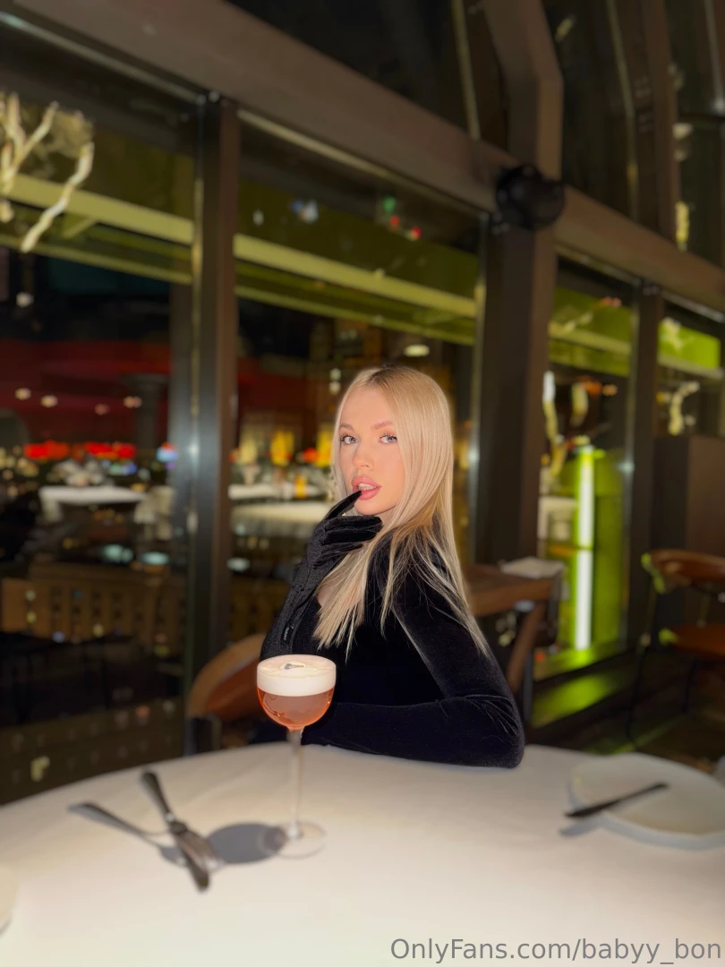 Serving looks sipping elegance and making the night a little more 