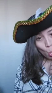 Sara the pirate queen where are we going to sail hahaha