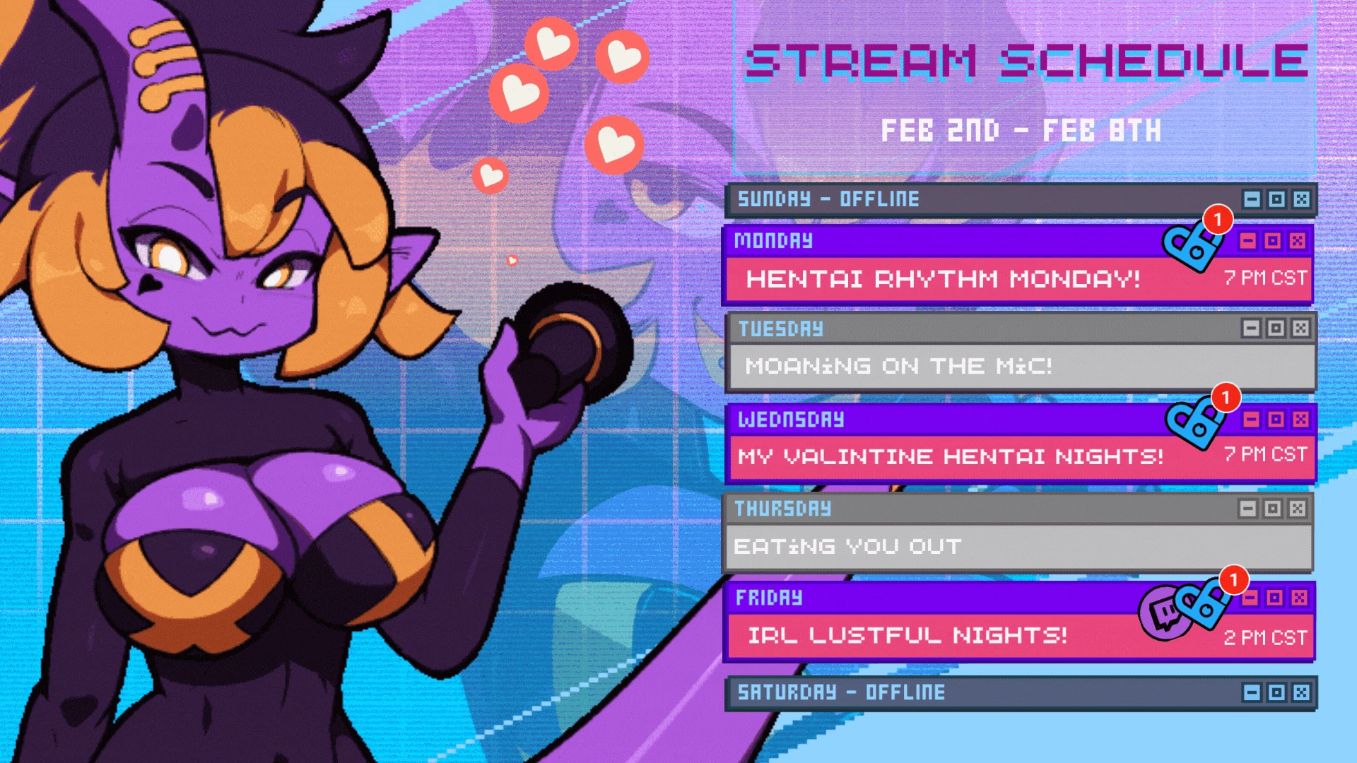 Happy valentines and also its my month as well if y all didn t know by 