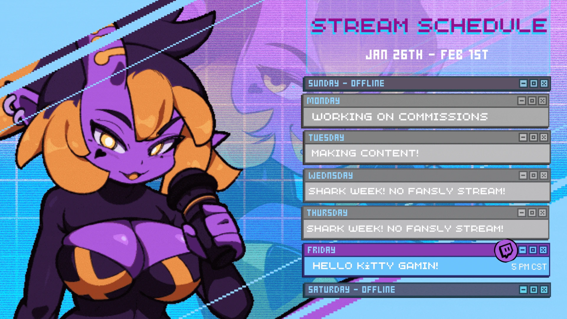 Shark week cant do spicy streams this week but i cant wait for 