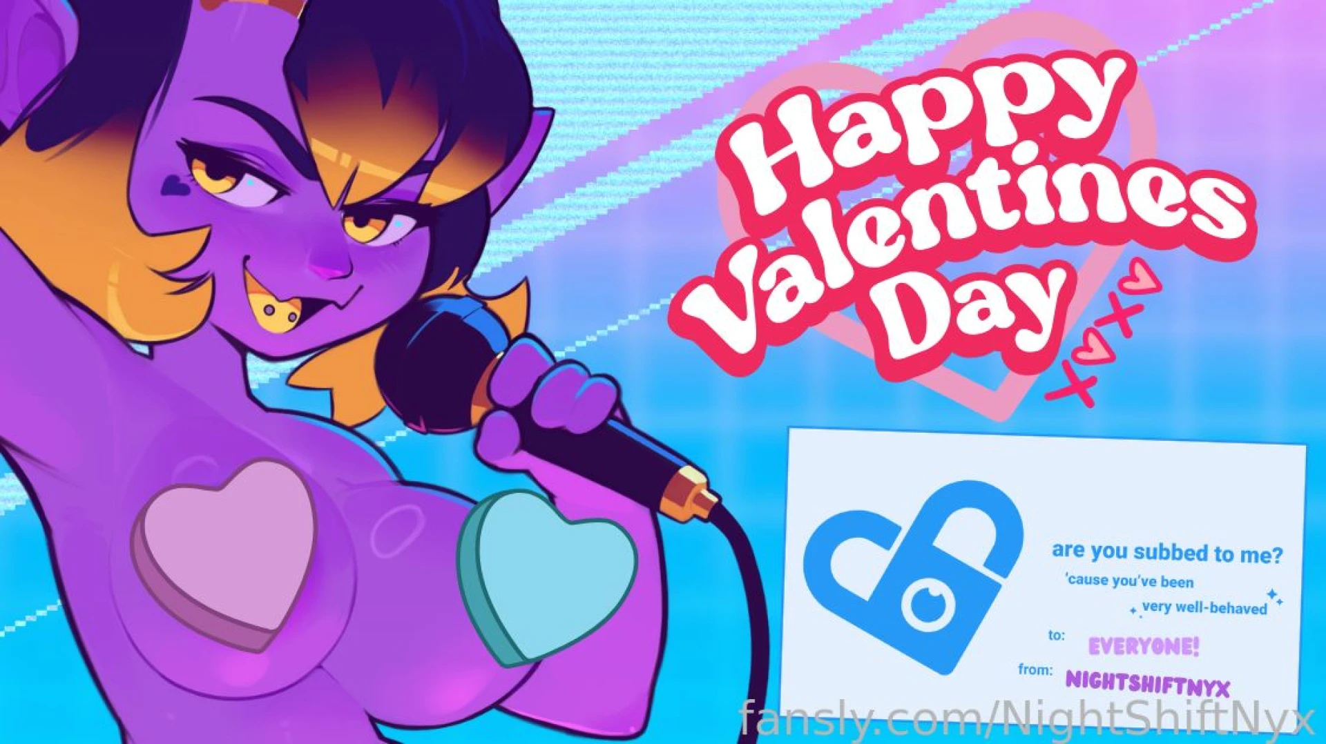 Happy valentines day keep an eye out for some content today i cant 