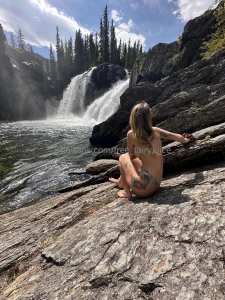 Waterfalls makes me moist