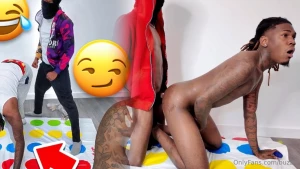 It started with a twister game prank on youtube and i ended up getting part 1