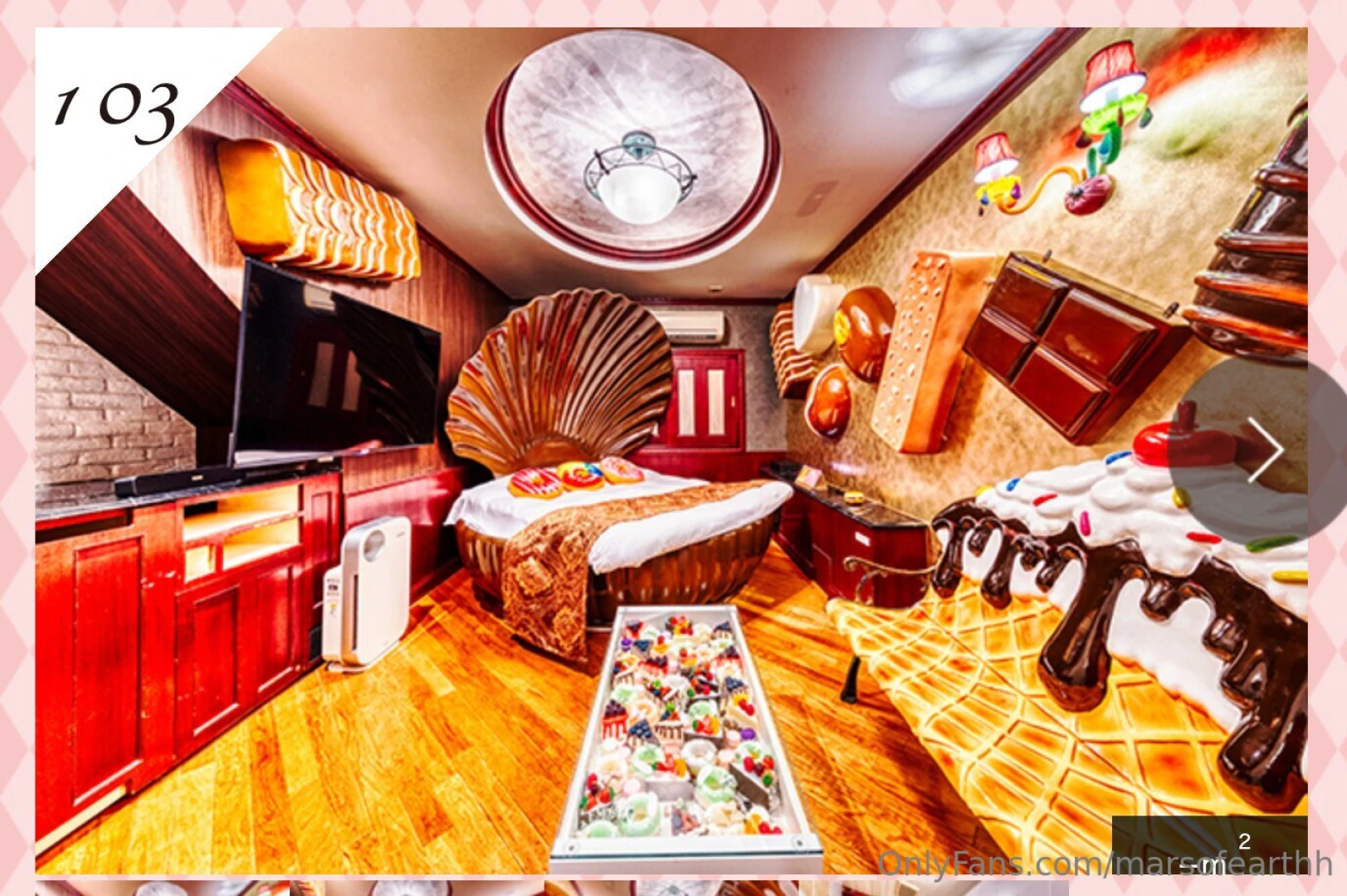 Candy love hotel it is 7900 50usd for 9 hours i want to make content 