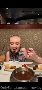 Feet down for fondue