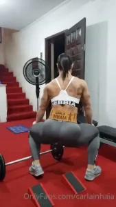 Aquela dancinha depois do treino