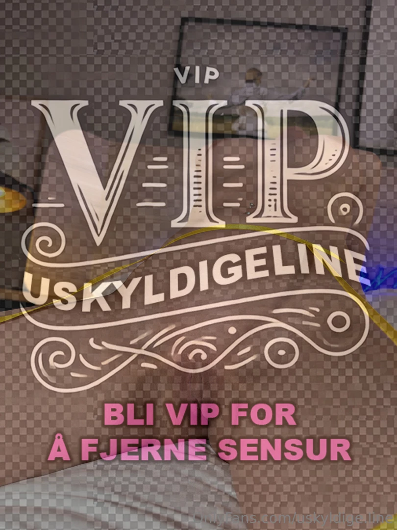 Vil sitte p ansiktet ditt -- will sit on your face bli vip n for 