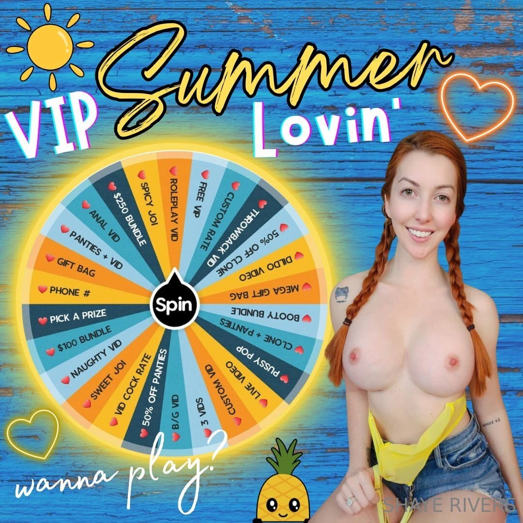 My vip summer lovin you won t stop cummin -my personal number panties 
