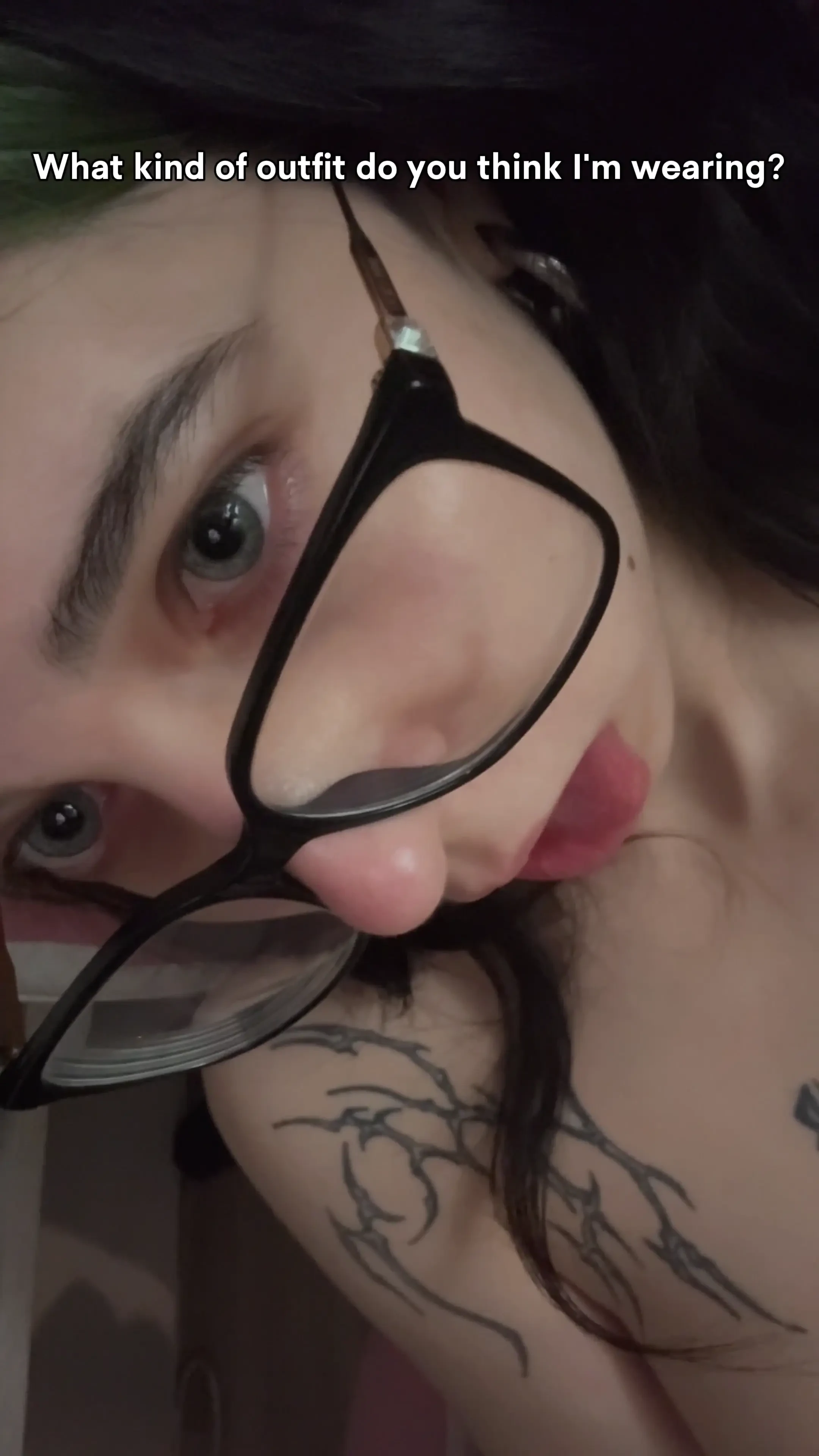 Fyp glasses cutie petite smalltits geek altgirl daddygirl petite 