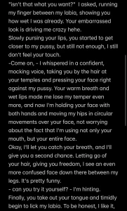 My new sex story fyp roleplay caption sexstory fantasy pussylick story part 3