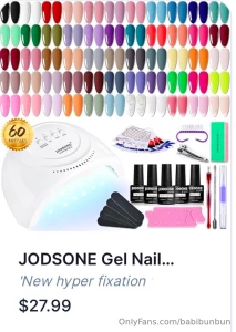 I really want this cause then i could do my nails and toes for