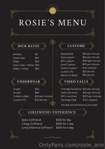 Menu want something thats not listed just message me