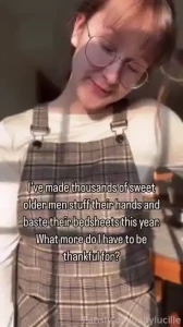 Happy thanksgiving fyp cute funny adorable petite girlnextdoor glasses