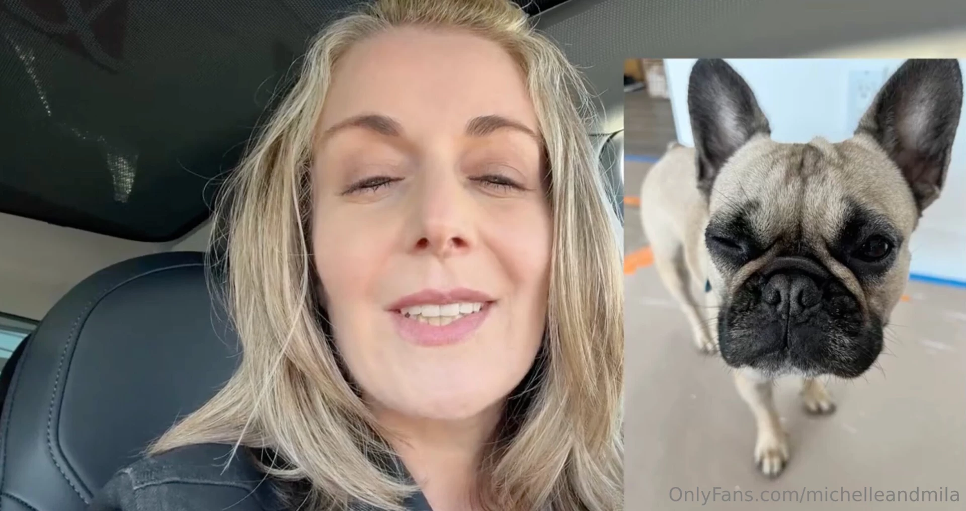 So a few months ago in the morning mila woke up with her one eye 