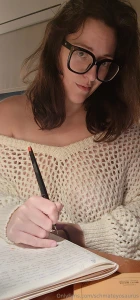 Oh hi there i m just writing what are you up to no i m not wearing a part 1