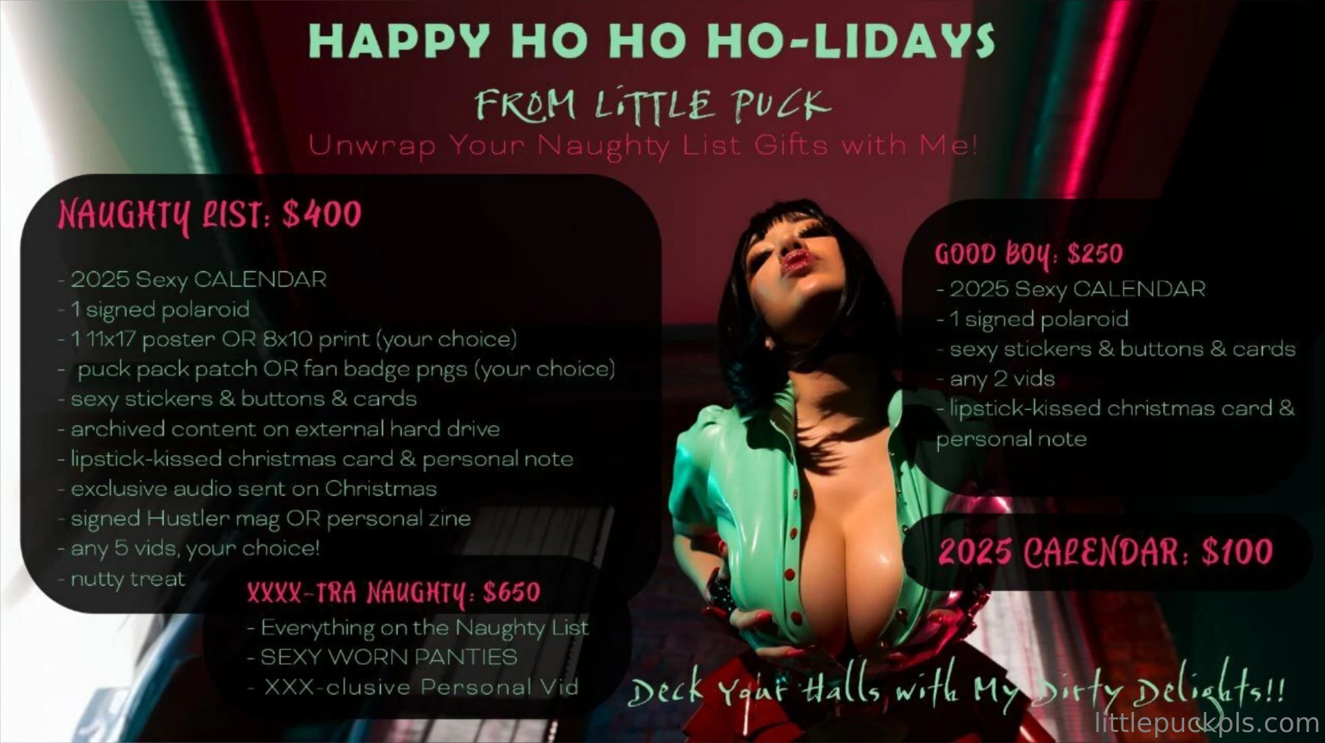 Order now that there is still time before x-mas u little pervs 