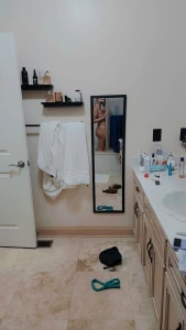 Peekaboo do you see me today i m filming some new content for you and