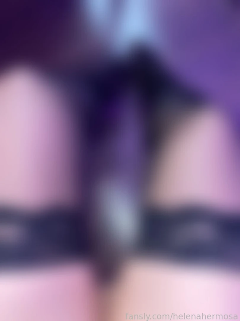 My stockings had a hole after hot night with bbc will you lick it 