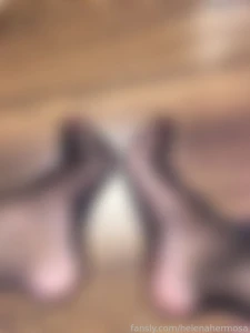 My stockings had a hole after hot night with bbc will you lick it part 2