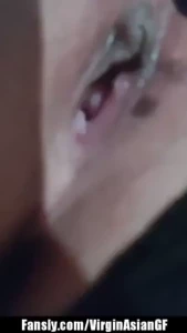 Teasing the professor in some sexy black panties and cumming while