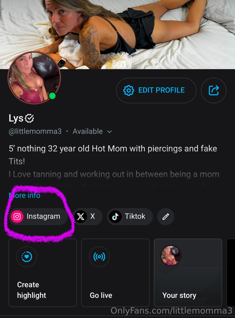 I had to make a new instagram add me there sun milf link is also in part 1 