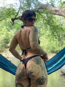 Like i said summer bikini selfie city i like to pop by the river and